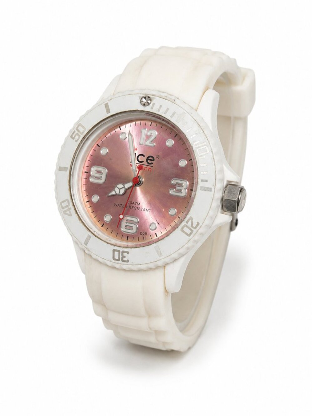 ICE-Watch White & Pink Quartz Watch – 10 ATM – Fresh Battery – Serviced - Picture 3 of 4